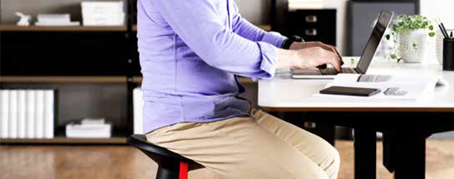 ergonomisk skrivebord